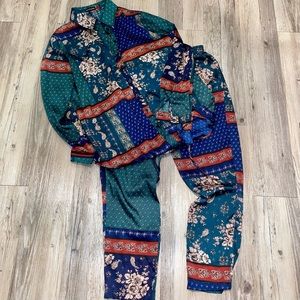 Pretty Little Thing Two piece Set Size 4